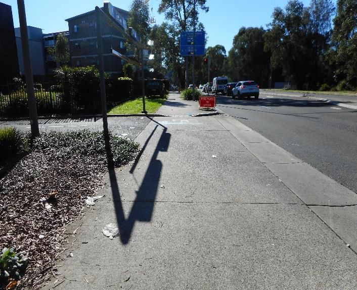 Footpath context Blacktown
