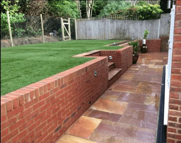 Brick retaining wall, structural inspection, Adamstown NSW