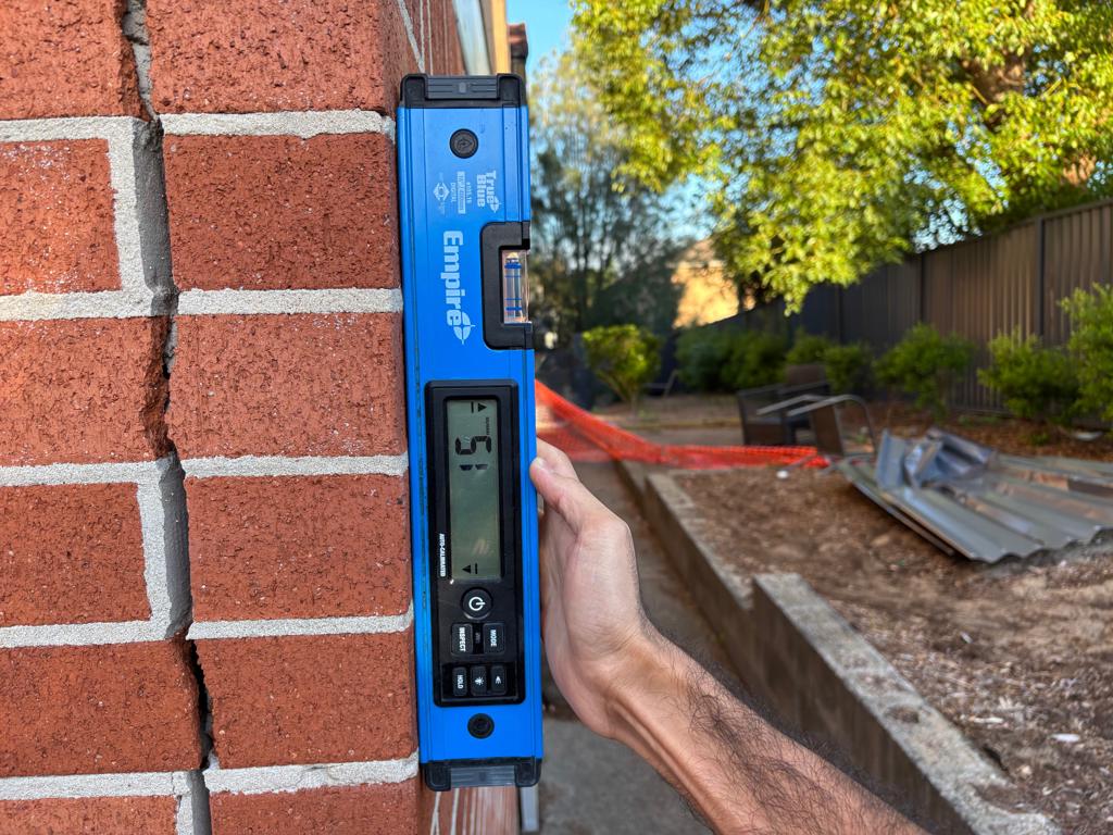 Retaining wall investigation